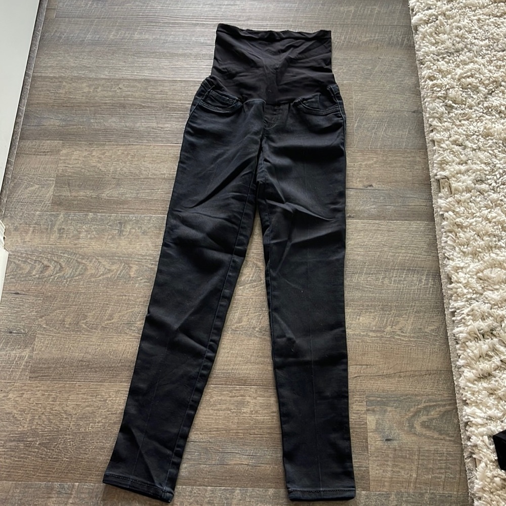 Motherhood Maternity Black Leggins